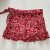 Piros virágos szoknya