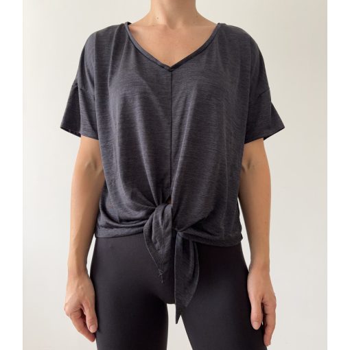 H&M sötétszürke sport felső