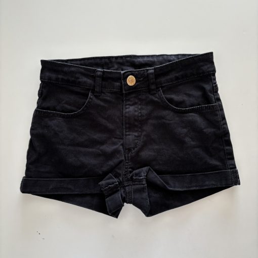 H&M fekete rövidnadrág