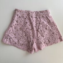 H&M rózsaszín csipke rövidnadrág