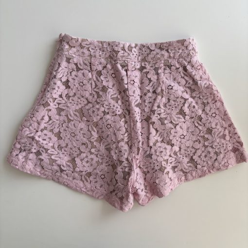 H&M rózsaszín csipke rövidnadrág