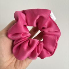 Hot pink scrunchie 
