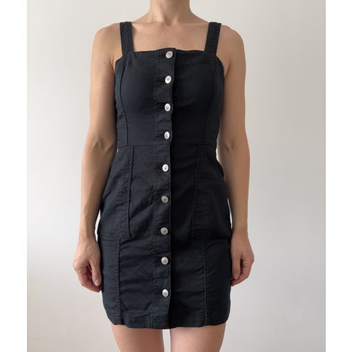 H&M fekete farmerruha