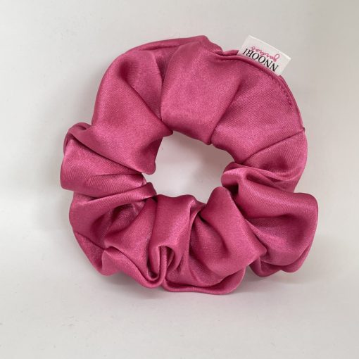 Hot pink scrunchie