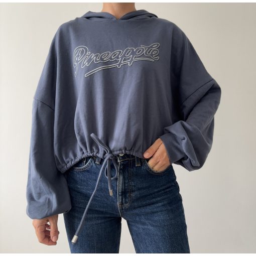 Primark kék kapucnis pulóver