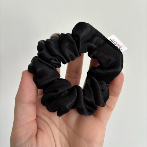 Black scrunchie (S)