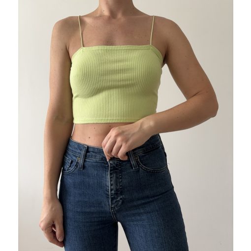 H&M lime top