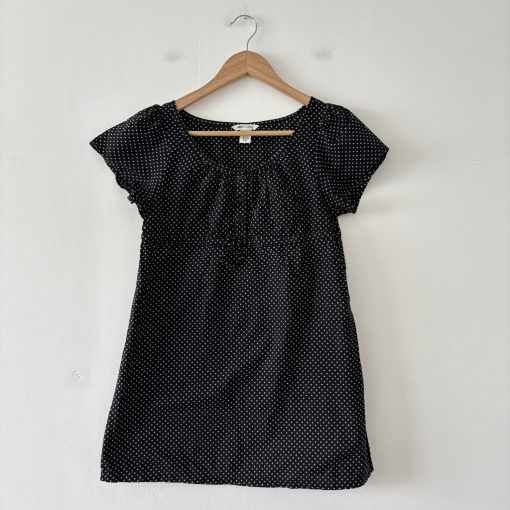 H&M fekete pöttyös ruha