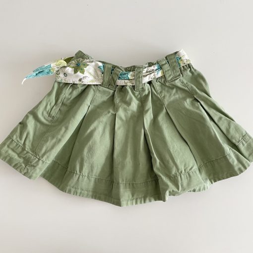 H&M khaki szoknya övvel