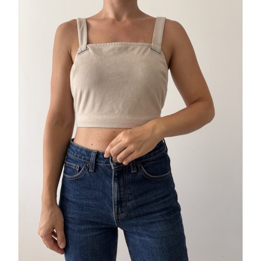 Forever21 velúr top