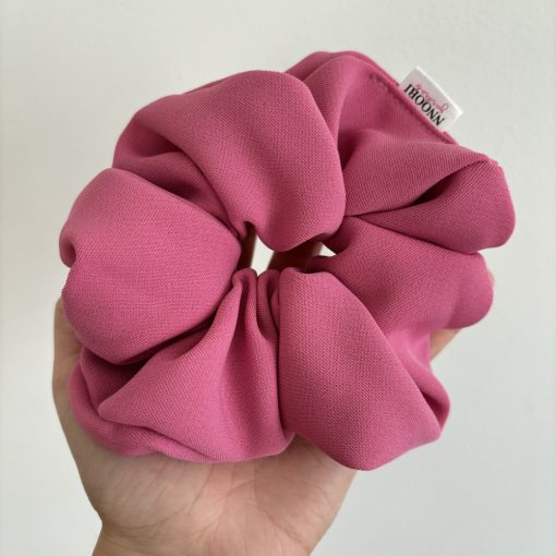Pink scrunchie (L)