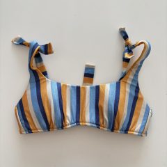 Calzedonia csíkos bikini felső