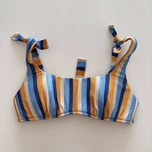 Calzedonia csíkos bikini felső