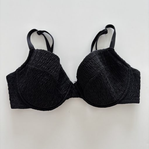 Fekete bikini felső