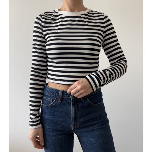 Shein csíkos felső