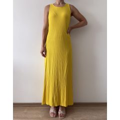 H&M sárga maxi ruha