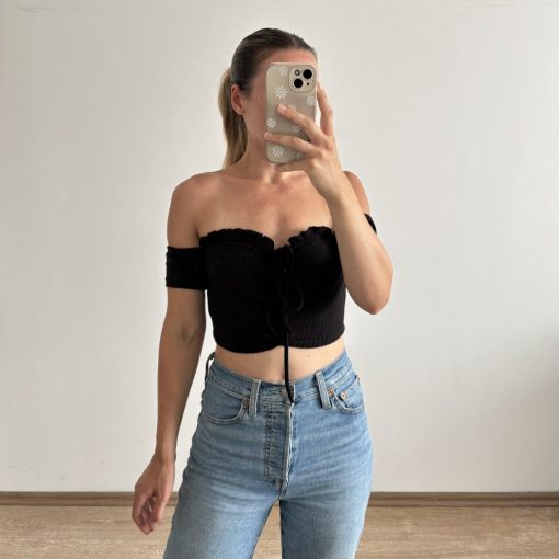 Shein fekete top