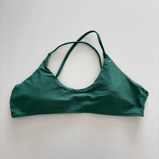 Zöld bikini felső