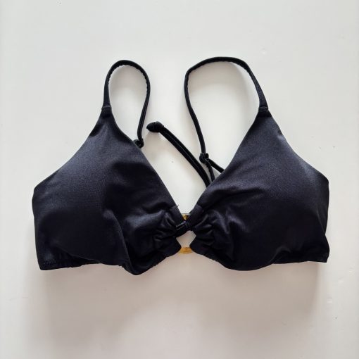 Fekete bikini felső