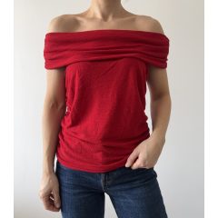 Stradivarius piros felső