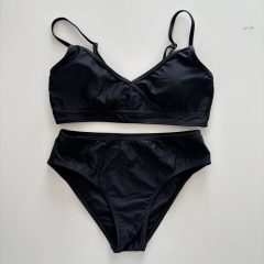 Shein fekete bikini szett