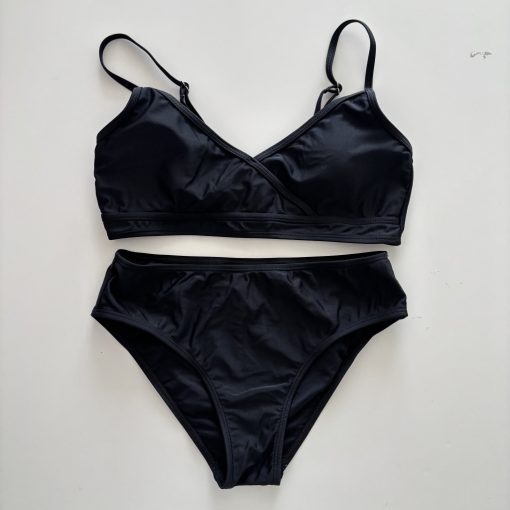Shein fekete bikini szett
