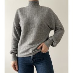 Amisu szürke pulóver