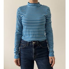 Primark kék csíkos felső