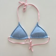 Shein kék bikini felső