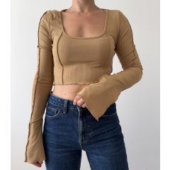 Shein barna felső
