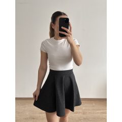 Fb Sister sötétszürke szoknya